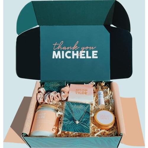 Wholesale Custom Printed Design Logo Recycled Shipping Mailer Corrugated Paper Postal Delivery Tuck End Gift Box Cardboard Boxes