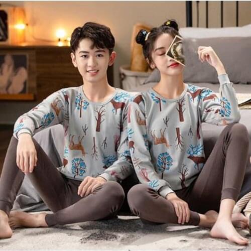 Teens Pajamas Long Sleeve Cotton Pyjamas Kids Clothes Sets Cartoon Big Boy Sleepwear Cute Pijamas For Girls 10 12 14 16 18 Years