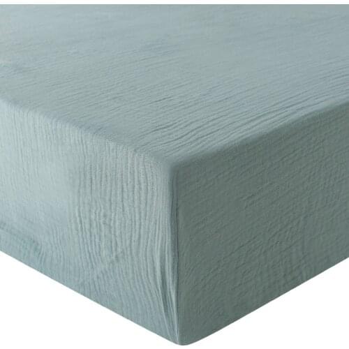 130*70*25cm Newborn Baby Fitted Crib Sheets Solid Bed Sheet Baby Bed Mattress Covers for Unisex Baby Boys Girls