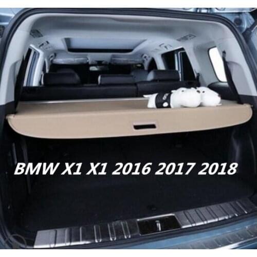 High quality Car Rear Trunk Security Shield Cargo Cover For BMW X1 F48 F49 2016 2017 2018