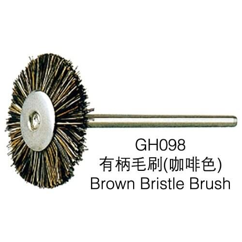 Jewelery Tools Hot GH098 100pcs/pack Brown Bristle brush Jewelery Dremel and accessories