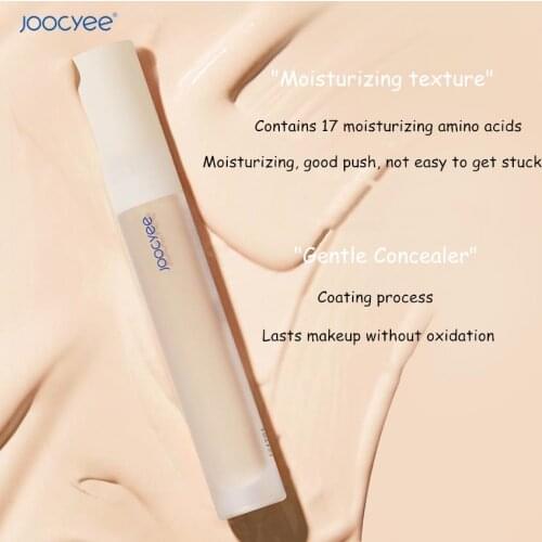 Joocyee Tip Liquid Concealer Safe And Mild Ingredients High Coverage Waterproof And Sweatproof Long-Lasting Natural
