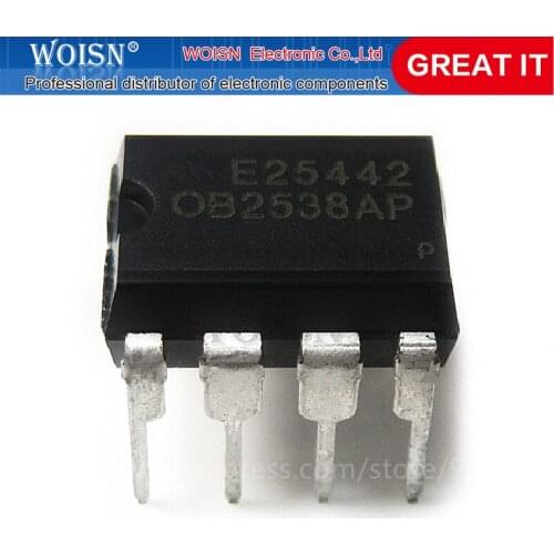 10PCS OB2538 OB2538AP DIP-8 Charge Management IC In Stock