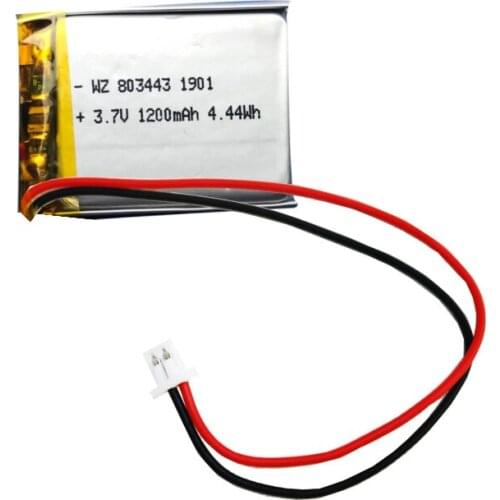 903443 803443USB handheld small fan 1200mah rechargeable 3.7V polymer lithium battery