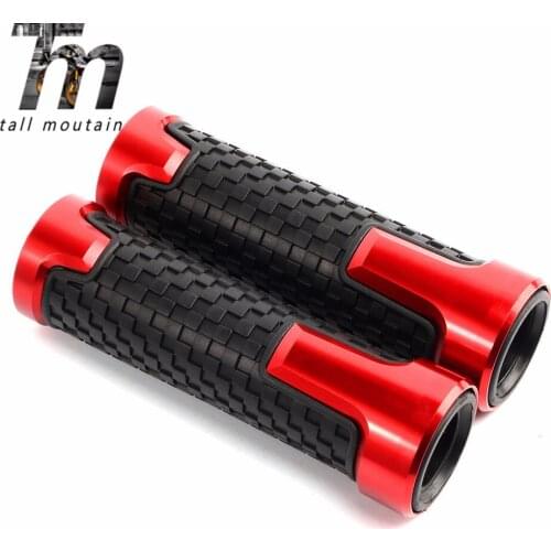 Fast&Free Shipping 7/8'' CNC 22MM Universal Motorcycle Handle CAPS / Handlebar Grips For Honda CB250 CB400 SF/SB 99-18 CBR500