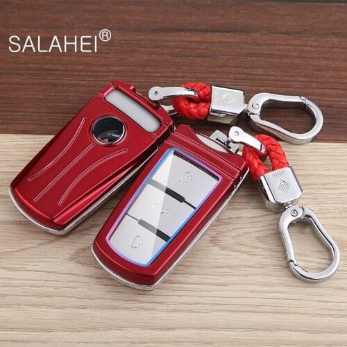 ABS Car Key Cover Case For Volkswagen VW CC Passat B6 B7 Passat 3C CC Maogotan R36B5B7L Auto Key Cover Car Styling Accessories