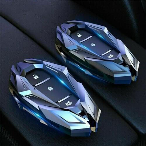 Zinc Alloy Car Key Case For Chevrolet Malibu 2016-2019 9th Gen MK9 Equinox 3 2017 2018 2019 MK3 Keyless Entry Remote Keys Cover