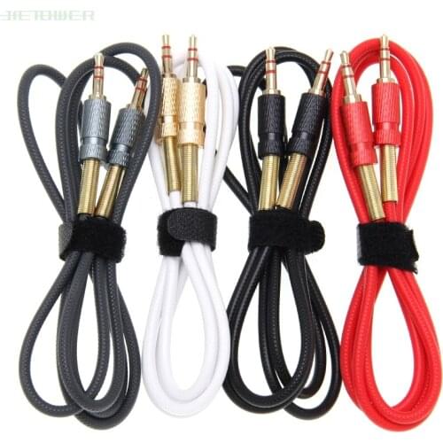 Colorful Jack 3.5mm Audio Cable Candy Car AUX Cable Headphone Extension Code for Phone Car Headset Speaker 50pcs/lot