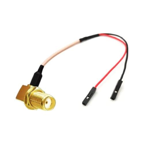 SMA Female Right angle to DuPont Female Test Connector Pigtail RG316 cable