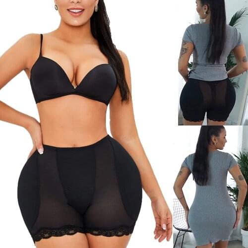 Brief Panty Butt Lifter Big Ass Padded Hip Enhancer Shapewear for Womens Thigh Slimmer Body Shaper Control Panties