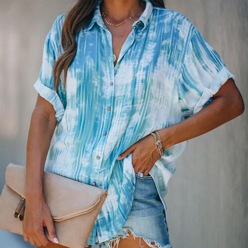 Lusofie Short Sleeve Blouses