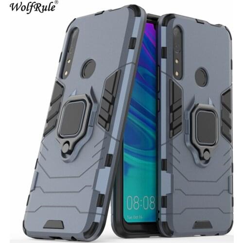 Holder Magnetic Case For Huawei P Smart Z Case Durable Metal Ring Stand Cover For Huawei P Smart Z Case Cover P Smart Z 2019