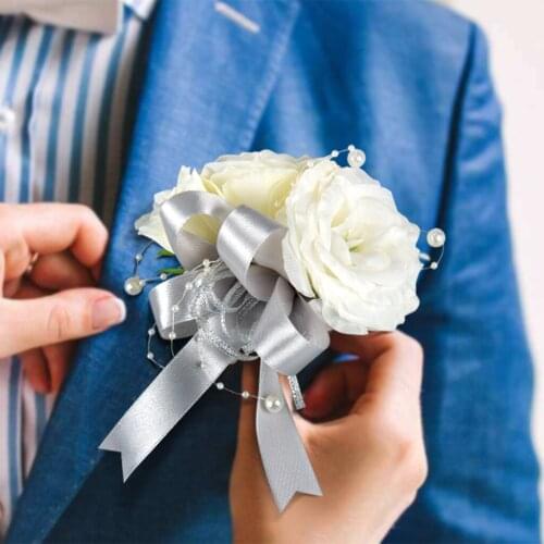Corsage of Soft in Touch and Light in Weigh for Bride and Bridesmaid