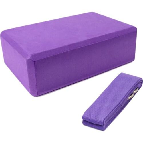 Resistance Bands Set EVA Yoga Blocks Yoga Strap Massage Brick Stretching Pilates Exercise Fitness Pilates Yoga Accessories