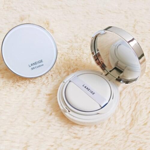 1/2/5pcs DIY Empty Makeup Tools BB/CC Cream Case Container Powder Puff Air Cushion Box with Logo Sifter Mirror Honeycomb sponge