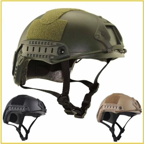 War Game Helmet Army Airsoft MH Tactical Fast Helmet Protection Lightweight for Military Airsoft Paintball Hunting Shooting