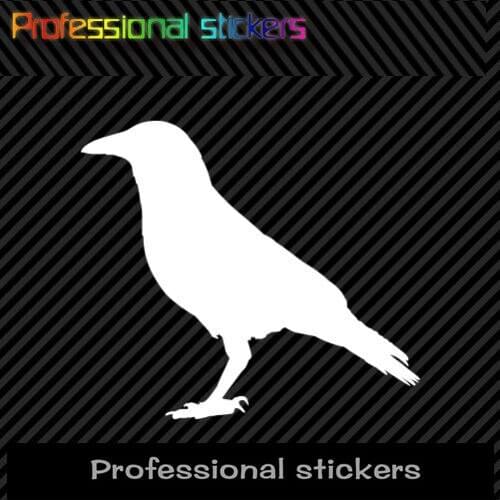 Animal Stickers Crow Sticker Die Cut Decal Self Adhesive Vinyl Raven Blackbird #2 Waterproof PVC