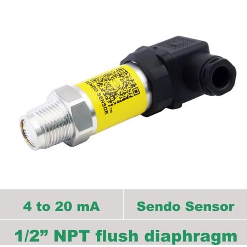 0.1 0.2 bar 10 kpa low pressure flush pressure sensor, 0.35 bar, 1 bar, 10 bar, 100 bar, 250, 400 bar gauge, 1 2 NPT flush port