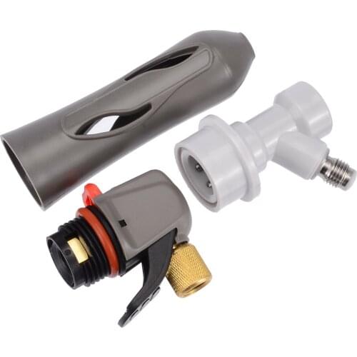 1Set Keg Charger CO2 Injector Draft Beer Dispenser Keg Charger Ball Lock Kit For DIY Beer Wine Homebrewing Equipment Accessories