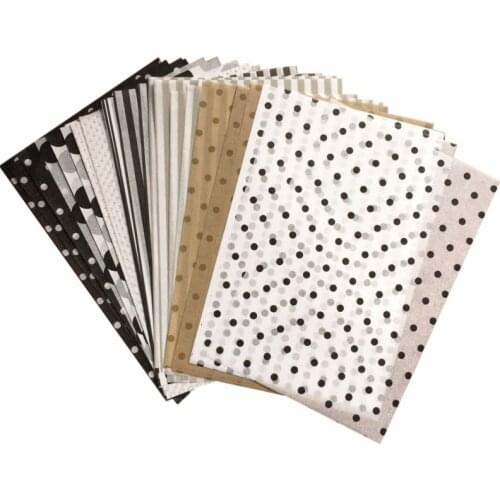 100sheet A5 Wrapping Papers Multicolor Tissue Paper Bookmark Gift Wrapping Papers Floral Gift Packaging Material for Wedding