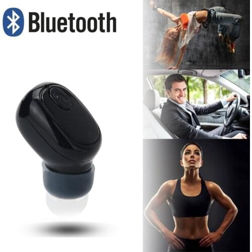 Mini Wireless Bluetooth 4.1 Stereo Headset In-Ear Earphone Earbuds Music Calling Phone Call Running Cycling Hiking Yoga