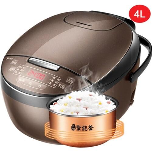 Midea Electric cooker household 4L intelligent mini rice cooker 3-6 people kitchen appliances cooking