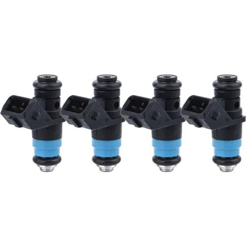 4PCS Car Fuel Injector Nozzle OEM H132254 8200139674 Fit For Renault Clio Megane Scenic Modus 1.4L 16V Petrol