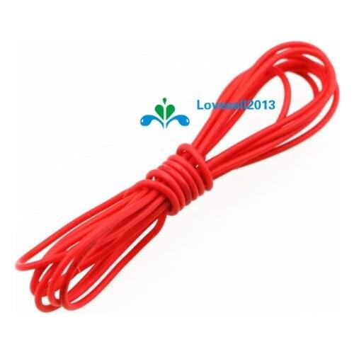 Red 10M UL-1007 24AWG Hook-up Wire 80C / 300V Cord DIY Electrical