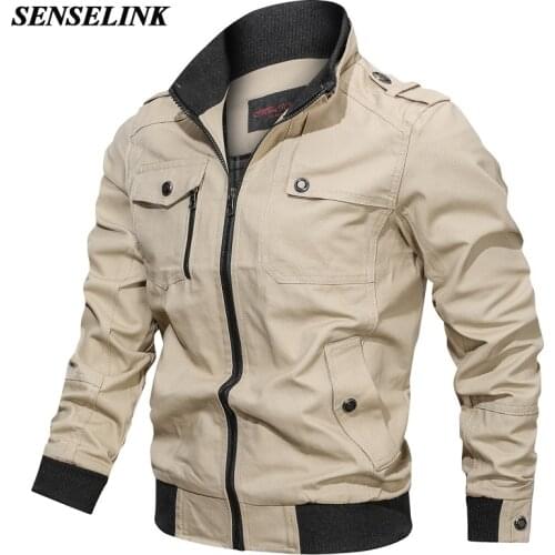 Men 2021 Spring Autumn New Warm Casual Jacket Men Outdoor Cotton Brand Windproof Jacket Men Thick Military Uniform Men Jackets