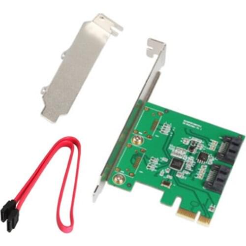 PCIE SATA3.0 Disk Array Conversion Drive Free IO-PCE1061R-2IR SATA III (6Gbps) 2-Port PCI-Express Controller