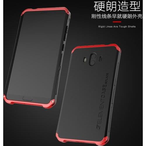 Luxury Metal Aluminum Armor Phone Case For Huawei Mate 10 Shockproof Silicone Hybrid PC Back Cover For Huawei Mate 10 Cases