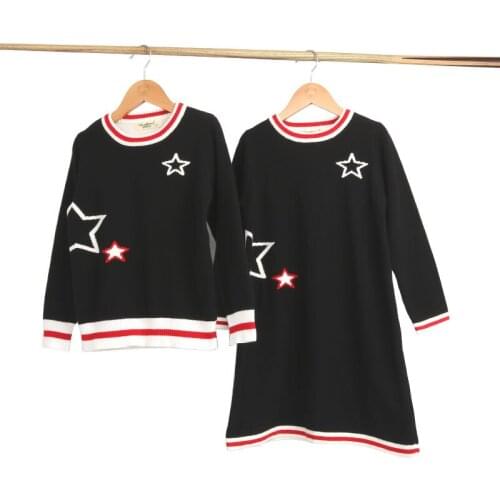 Spring Autumn Baby Boys Star Knitted Sweaters Girls Sweaters Dresses Kids Clothing 2-10Yrs Girls Boys Sweater Clothing