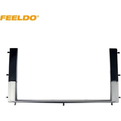 FEELDO Car 2DIN Refitting Radio Stereo DVD Frame Fascia Dash Panel Installation Kits For TOYOTA Rush/DAIHATSU Be-Go Terios 2006