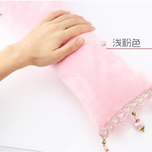 1pc Nail art soft Tassel Retro Hand Pillow Hand Rest Cushion Flannel disassembled Manicure Tools
