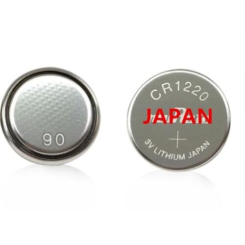 5PCS Japan CR1220 button battery 3V car remote control electronics CR 1220