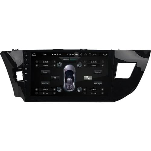 6 Core 10.1" 2 Din Android 9.0 Car Multimedia Player For Toyota Levin 2013-2015 Without DVD Audio PX6 Radio 4G+64G Stereo DSP