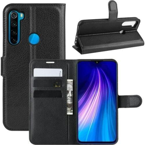 Wallet Phone Case for Xiaomi Redmi Note 8 2021 Note8 Redmi Note 8 Pro 64G 128G Flip Leather Cover Case Capa Etui Coque Fundas