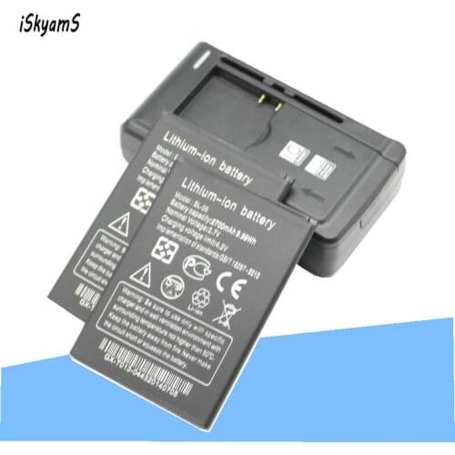 ISkyamS 2x 2700mAh BL-05 Replacement High Quality Battery +Universal Charger for THL L969 Batterie Batterij Bateria