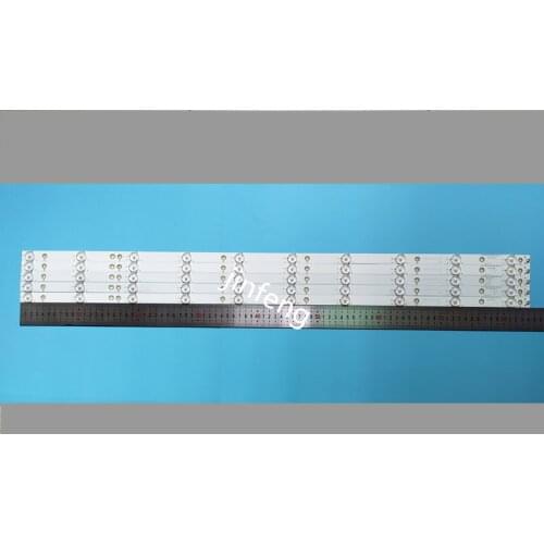 New 3set=15 PCS 10LED(3V) 842.5mm LED backlight strip for 43PFT4131 43PFS5301 GJ-2K15-430-D510 GJ-2K16-430-D510-V4 01Q58-A