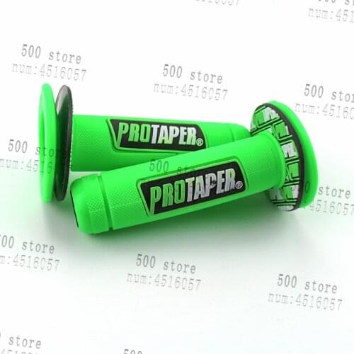 NEW green Motorcycle Protaper PRO soft Grips motocross Grip Handle Bar Dirt Pit Bike 7/8" Handlebar Rubber Grips