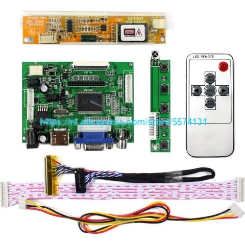 Hdmi Lcd Controller Board Voor 15.6 "1366X768 30pin Lvds Lcd: LP156WH1 LTN156AT01 N156B3 B156XW01 N156B3-L01/L02 CLAA156WA01A