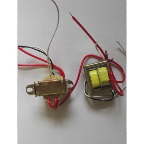50W Power transformer Input(red): AC 220V 50Hz/output: double AC 12V