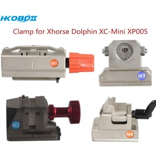 Xhorse Clamp Fixture M1 M2 M3 M4 Works with CONDOR XC-MINI Master Series and Dolphin XP005 Key Cutting Machine