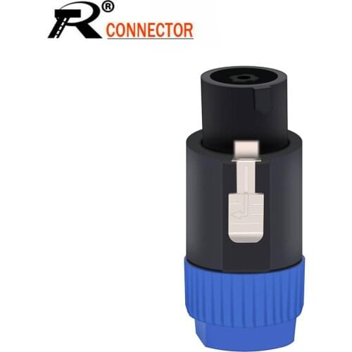 10pcs/lot 8 Pin Speaker Power Amplifier Connector Professional 8 Poles AC Power Connector Male Plug