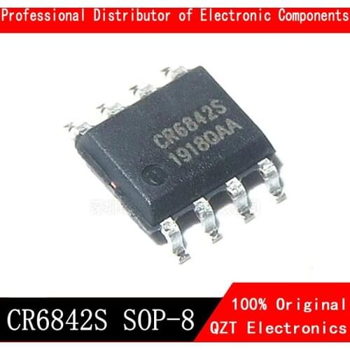 10pcs/lot CR6842S SOP-8 CR6842 SOP8 SOP new original In Stock