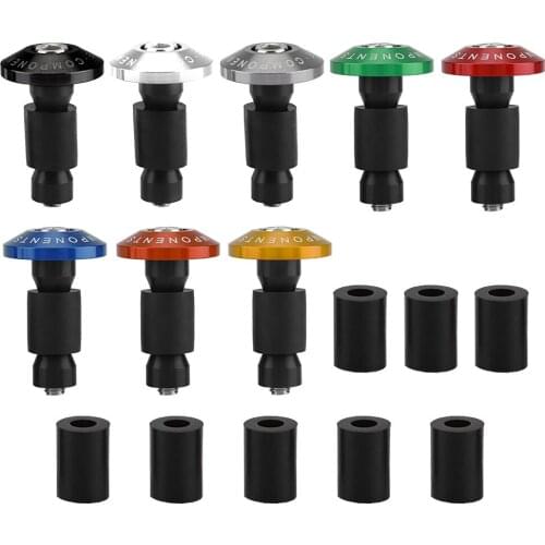 22mm 7/8inch Motorcycle Handlebar End Slider Plug for Racing ATV Offroad