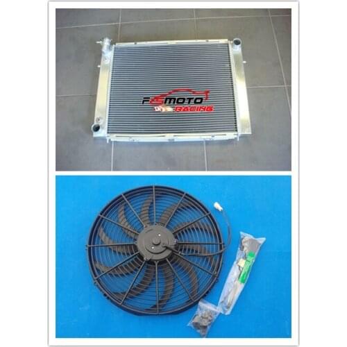 3 Core For Holden V8 Commodore VG VL VN VP VR VS MT/AT Full Aluminum Alloy Radiator +FAN