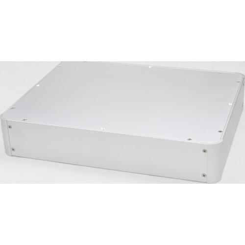 WA93 Aluminum Amplifier Chassis AMP Enclosure Preamp Case DIY Box 433*80*336mm