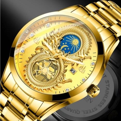 2021 New Watches Mens Top Brand Luxury Sports Watch Men Fashion Automatic Calendar Leather Wrist Watch for Men Black Male Clock