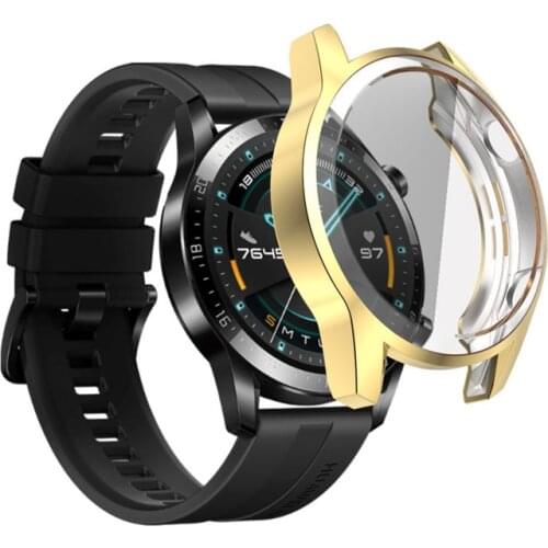 WATCH Case for Huawei watch GT 2 42mm 46mm Full Screen Protection Case Protector Cover For HONOR MagicWatch 2 46mm Accessories